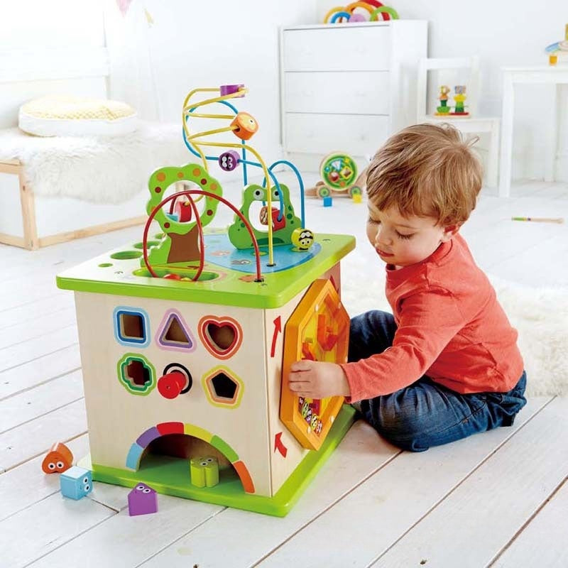 Happy Farm Bead Stringing Educational Toy Box For Kids