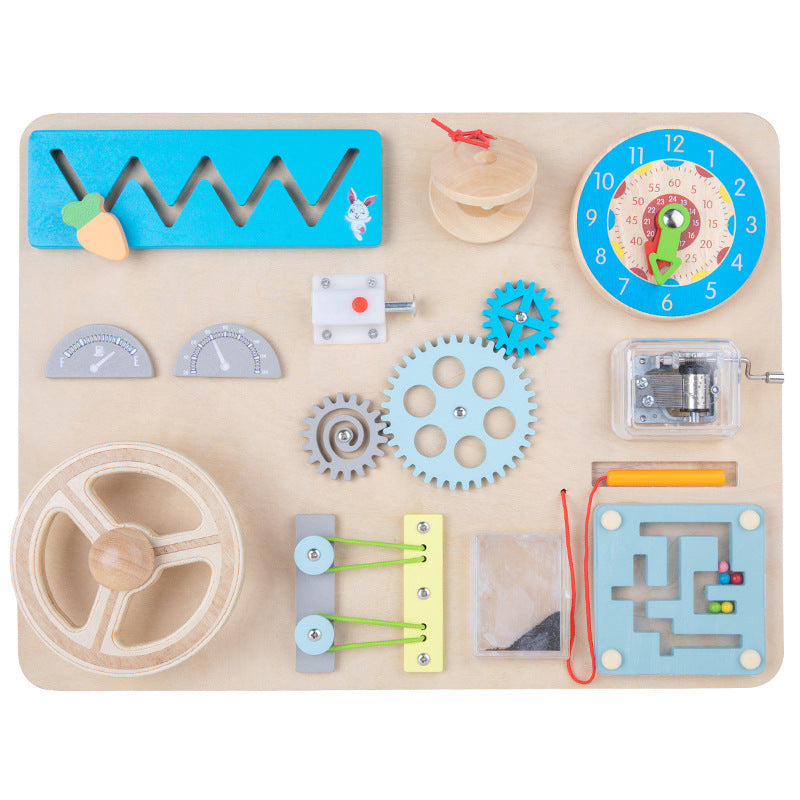 Scientific Educational Toy Log For Baby Learning Activities