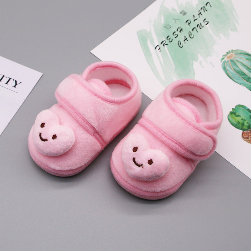 Cowhide Leather Baby Soft Sole Shoes