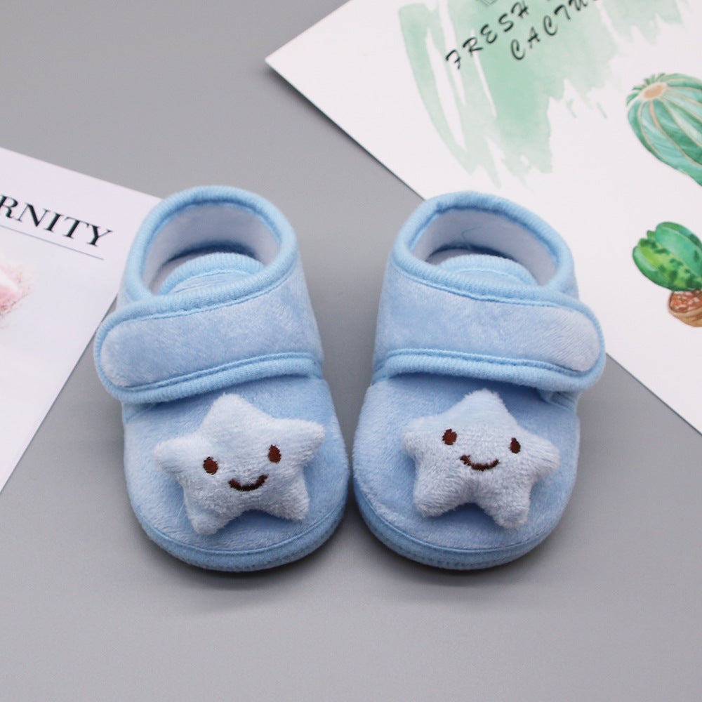 Cowhide Leather Baby Soft Sole Shoes