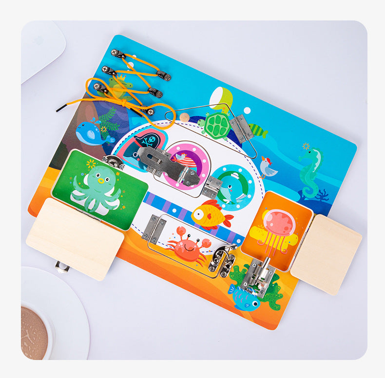 Scientific Educational Toy Log For Baby Learning Activities