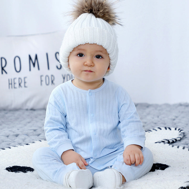 Baby Cotton Onesies Spring Autumn Pajamas
