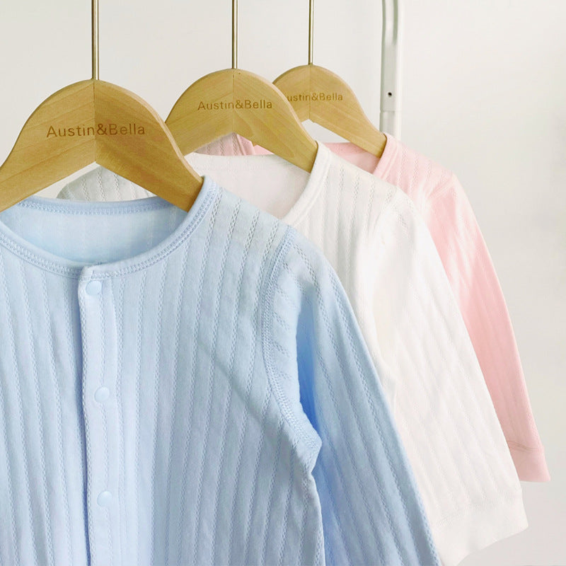 Baby Cotton Onesies Spring Autumn Pajamas