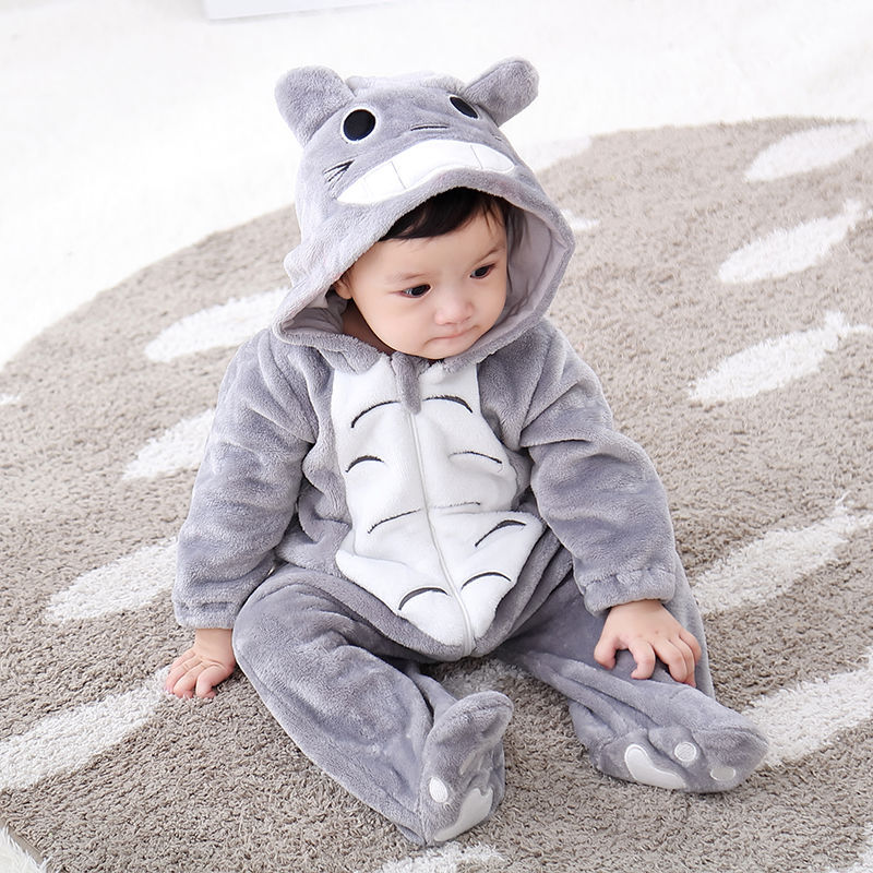 Autumn and Winter Warm Baby One-Piece Romper Romper