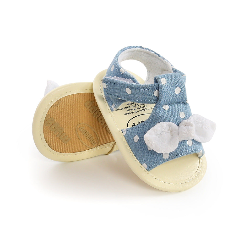 Baby Bowknot Soft Sole Sandals Toddler Shoes