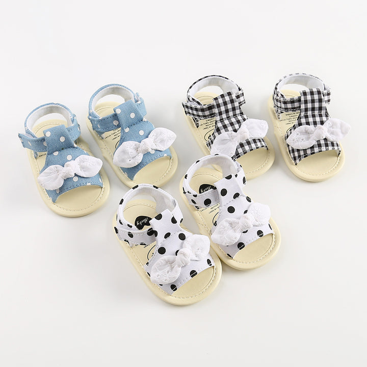 Baby Bowknot Soft Sole Sandals Toddler Shoes