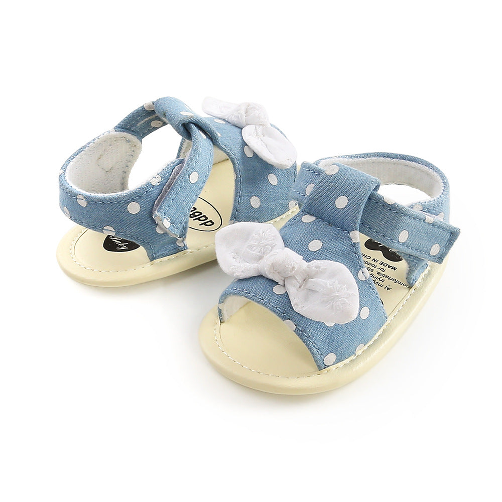 Baby Bowknot Soft Sole Sandals Toddler Shoes
