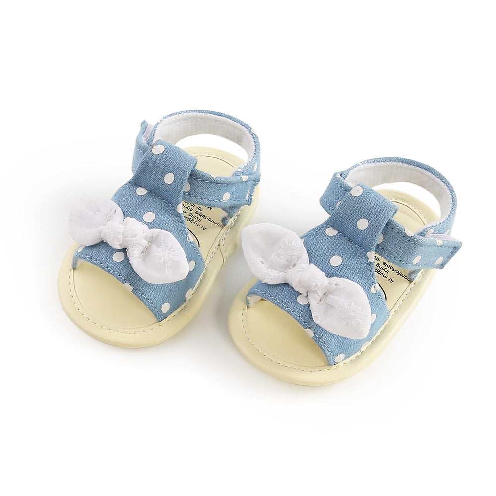 Baby Bowknot Soft Sole Sandals Toddler Shoes