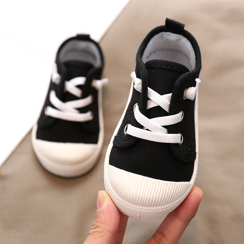 Kindergarten Indoor Baby Canvas Cloth Shoes