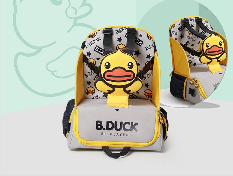 Multifunctional Baby Diaper Bag Backpack Portable Dining Chair