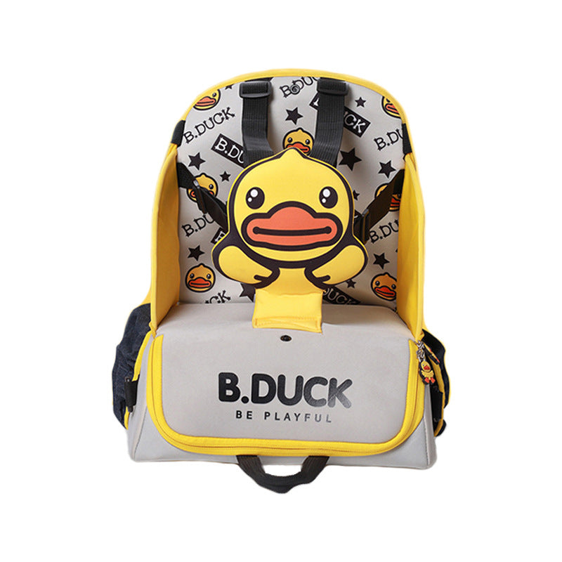 Multifunctional Baby Diaper Bag Backpack Portable Dining Chair