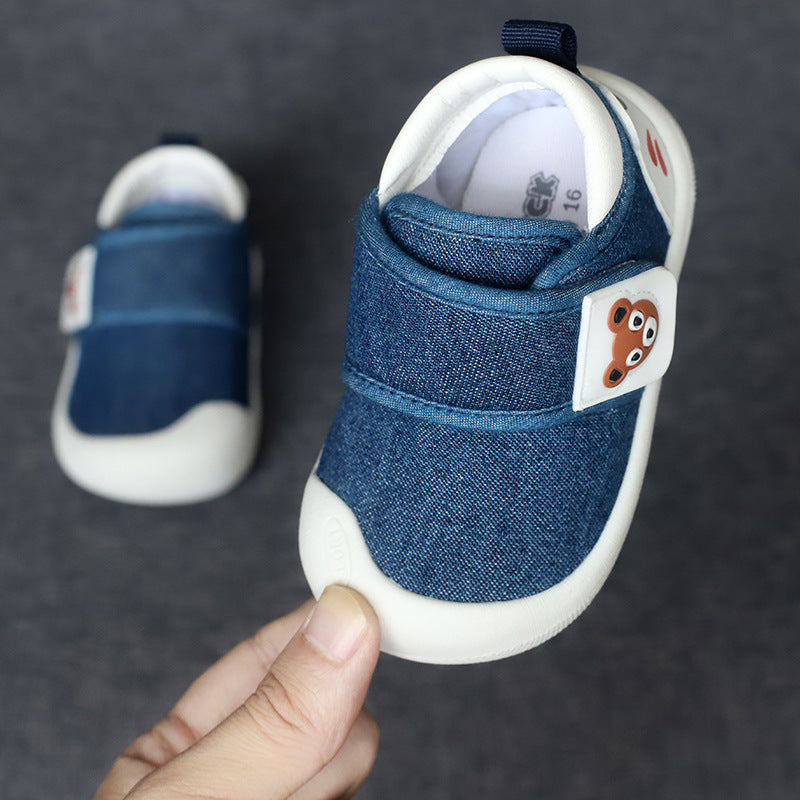 Unisex Toddler Cotton Soft Sole Breathable Shoes