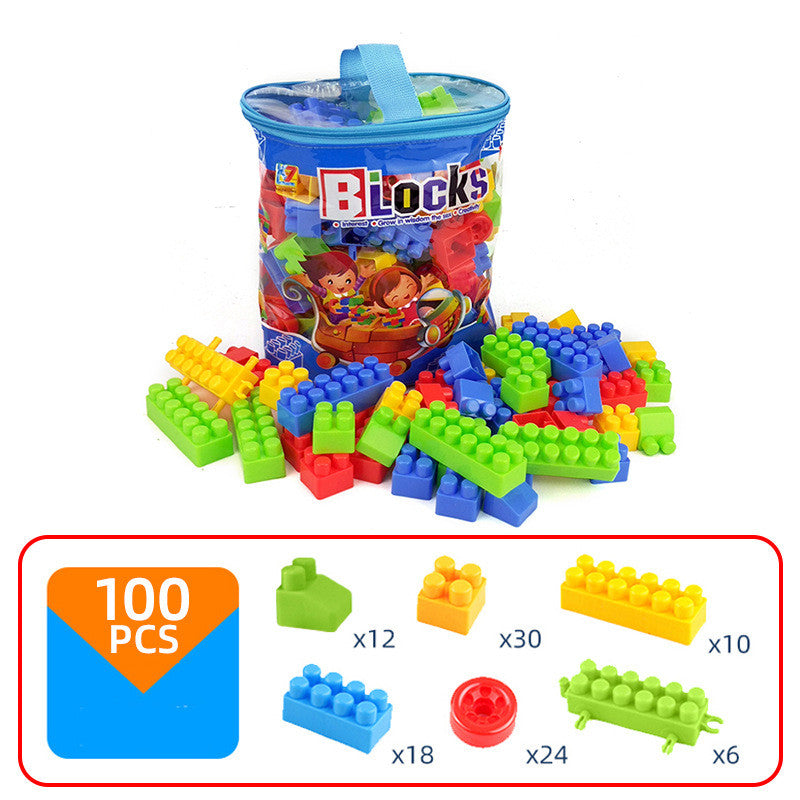 Children Large Particle Building Blocks Educational Toy Set