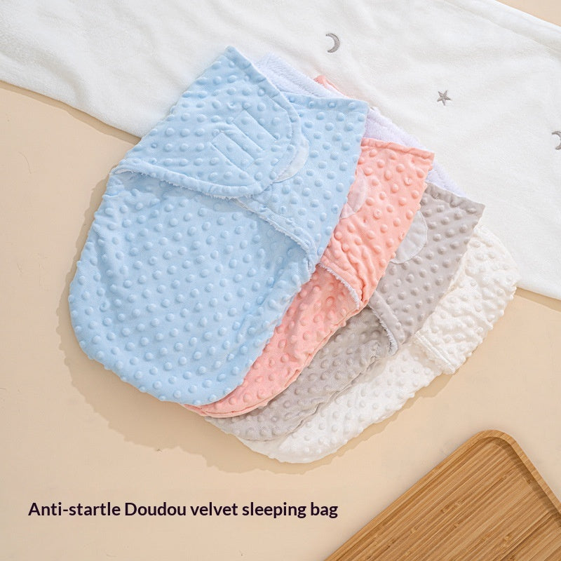 Baby Padded Outdoor Swaddle Sleeping Bag Blanket