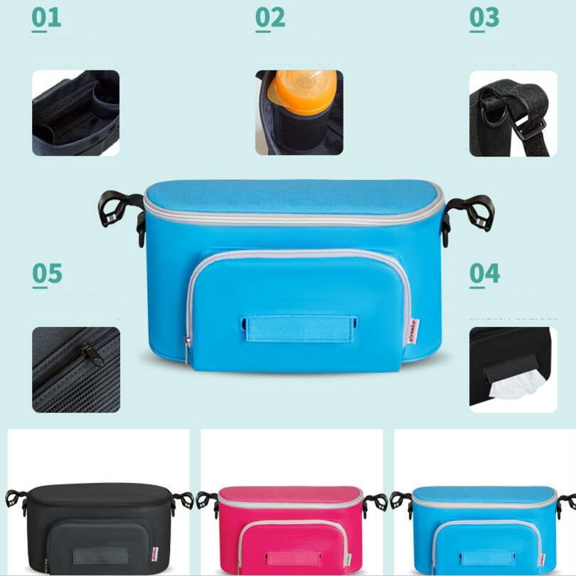 Baby Stroller Organizer Bag Storage Accessory