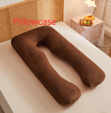Multifunctional Maternity U Shape Cotton Support Pillow Removable Washable