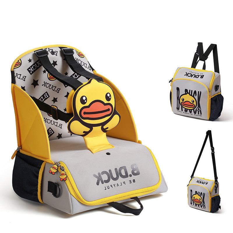 Multifunctional Baby Diaper Bag Backpack Portable Dining Chair