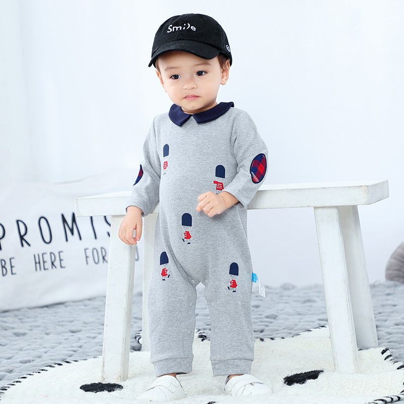 Baby Printed Romper Outfit