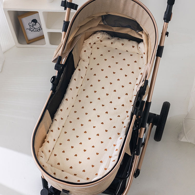 Cotton Baby Stroller Mat Non Slip Cushion Quilt