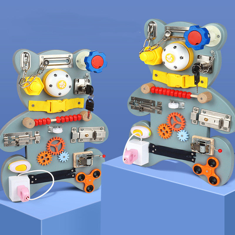 Scientific Educational Toy Log For Baby Learning Activities