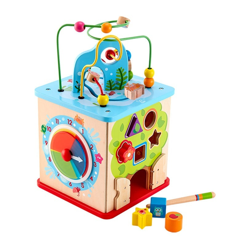 Happy Farm Bead Stringing Educational Toy Box For Kids