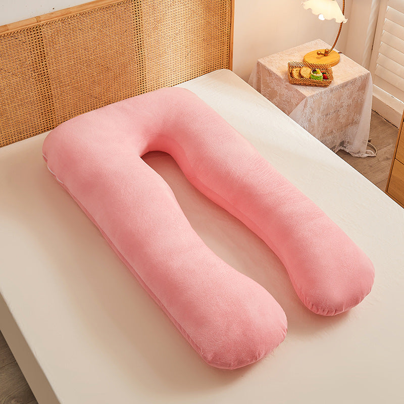 Multifunctional Maternity U Shape Cotton Support Pillow Removable Washable