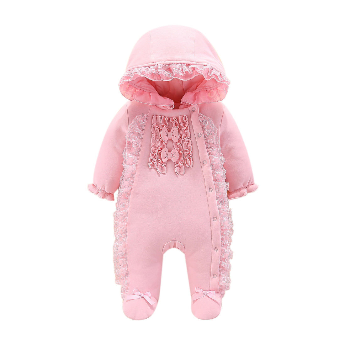 Baby Hooded Romper Outfit