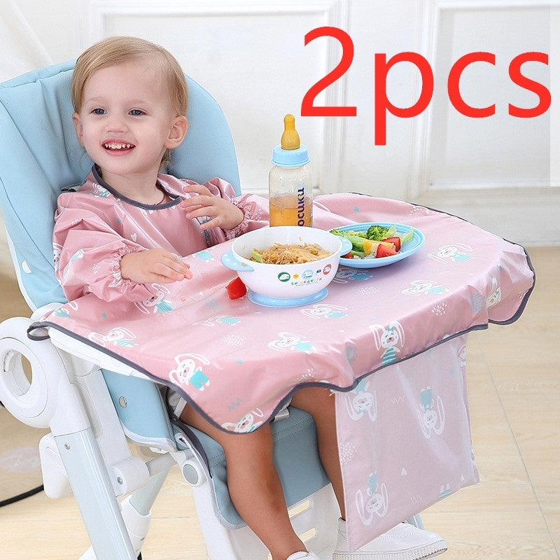 Baby Dining Chair Bib Cover Anti Dirty Feeding Gown