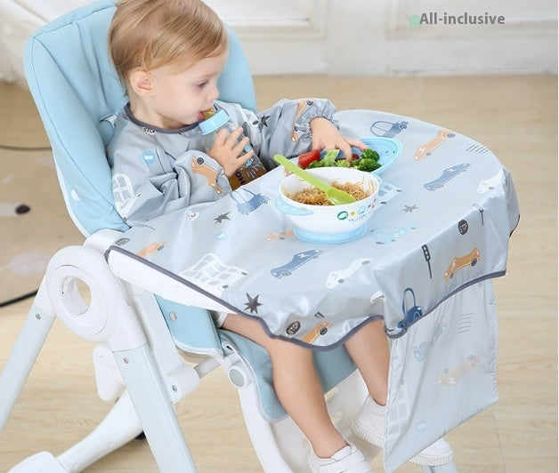Baby Dining Chair Bib Cover Anti Dirty Feeding Gown