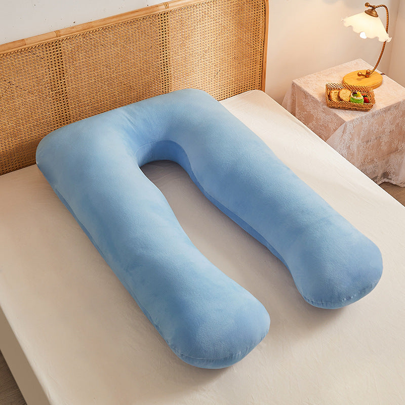 Multifunctional Maternity U Shape Cotton Support Pillow Removable Washable