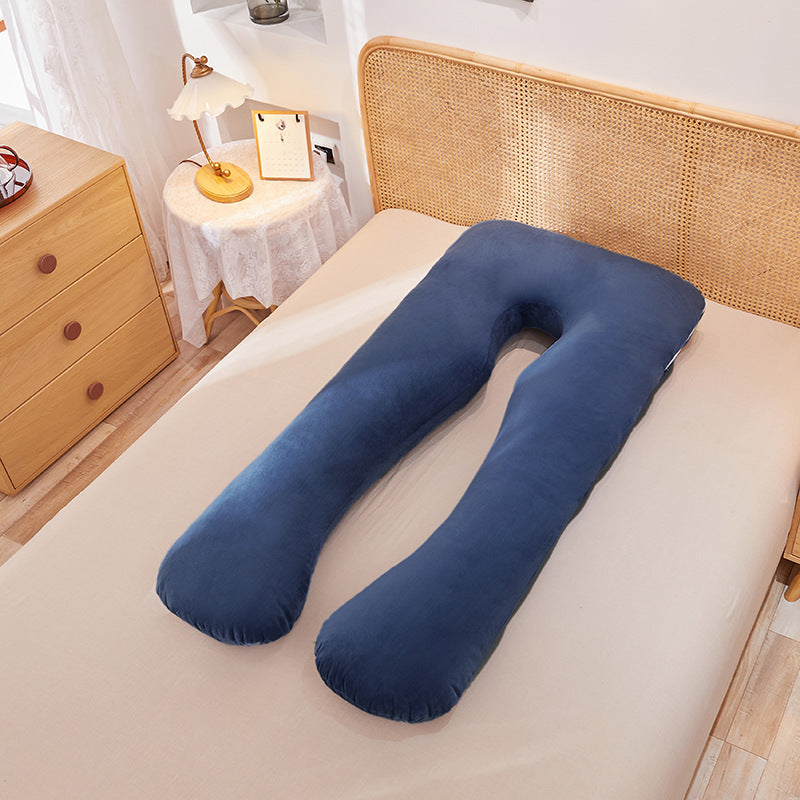 Multifunctional Maternity U Shape Cotton Support Pillow Removable Washable