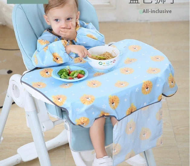 Baby Dining Chair Bib Cover Anti Dirty Feeding Gown