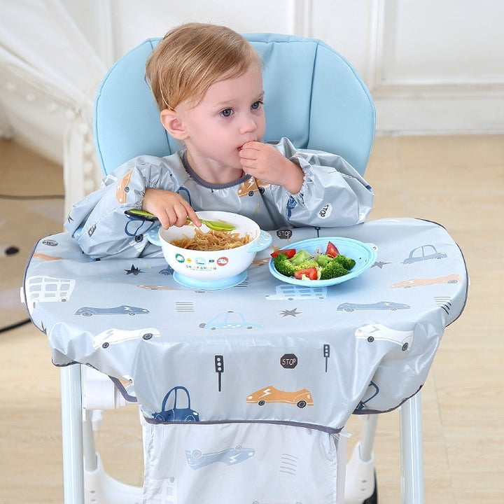 Baby Dining Chair Bib Cover Anti Dirty Feeding Gown