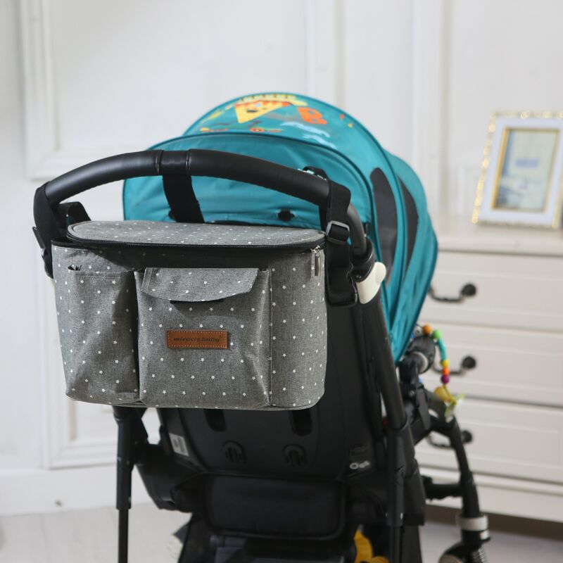 Baby Stroller Storage Bag Organizer Travel Essentials