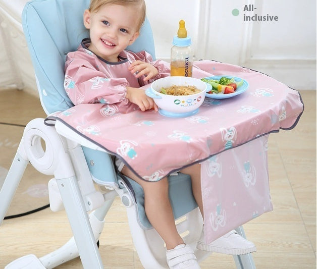 Baby Dining Chair Bib Cover Anti Dirty Feeding Gown