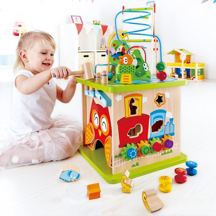 Happy Farm Bead Stringing Educational Toy Box For Kids