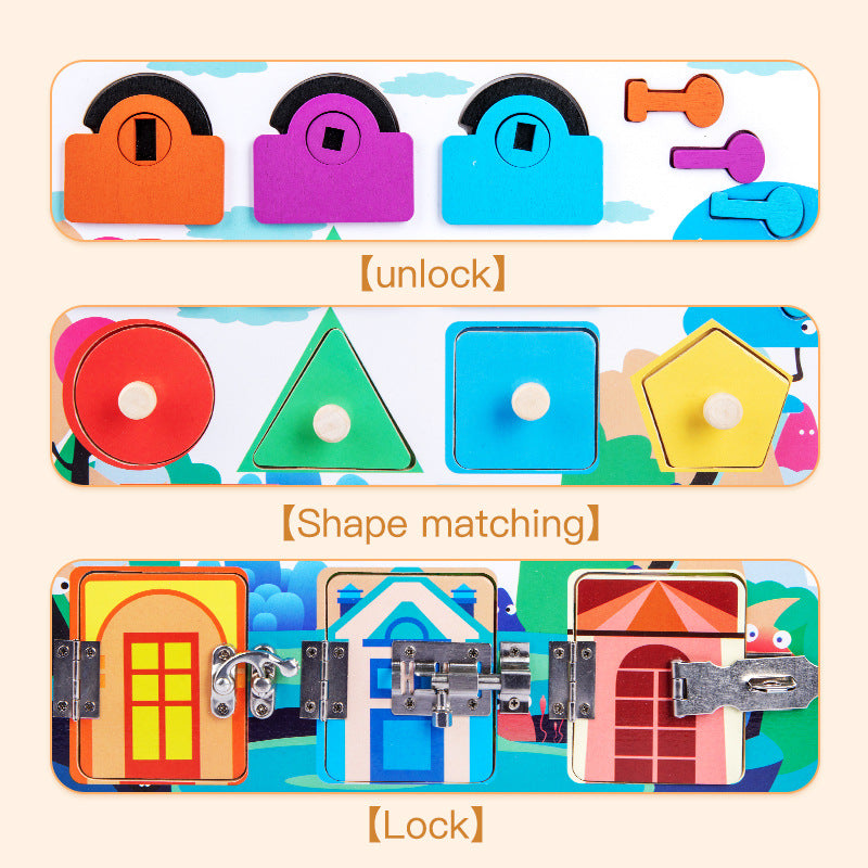 Scientific Educational Toy Log For Baby Learning Activities