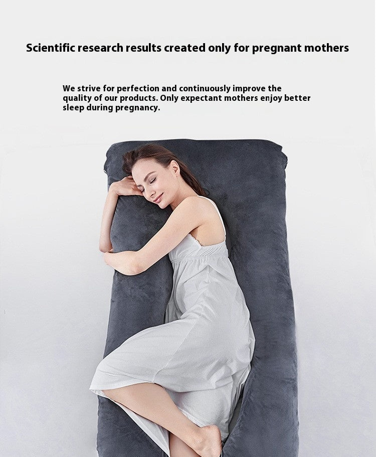 Multifunctional Maternity U Shape Cotton Support Pillow Removable Washable