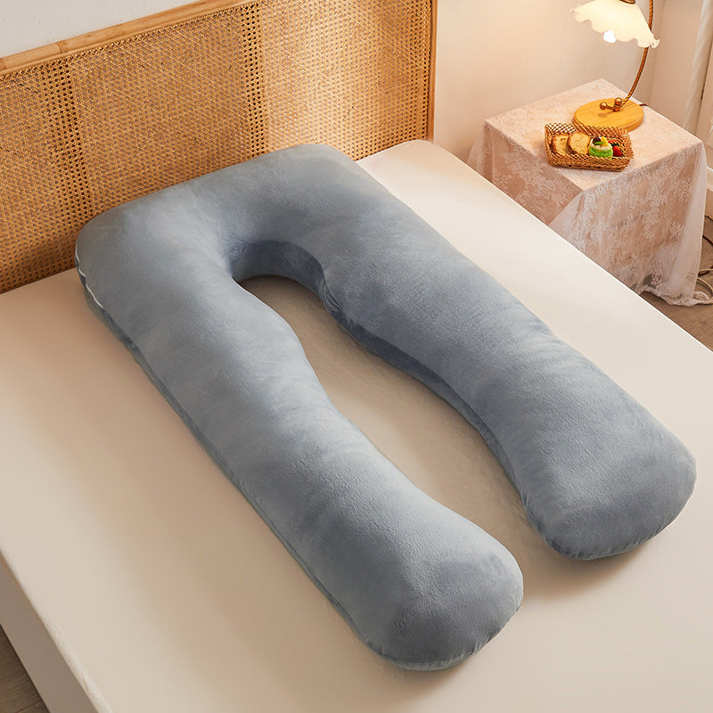 Multifunctional Maternity U Shape Cotton Support Pillow Removable Washable