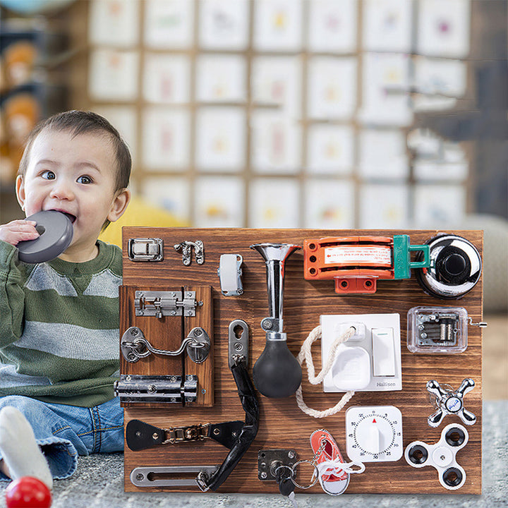 Scientific Educational Toy Log For Baby Learning Activities