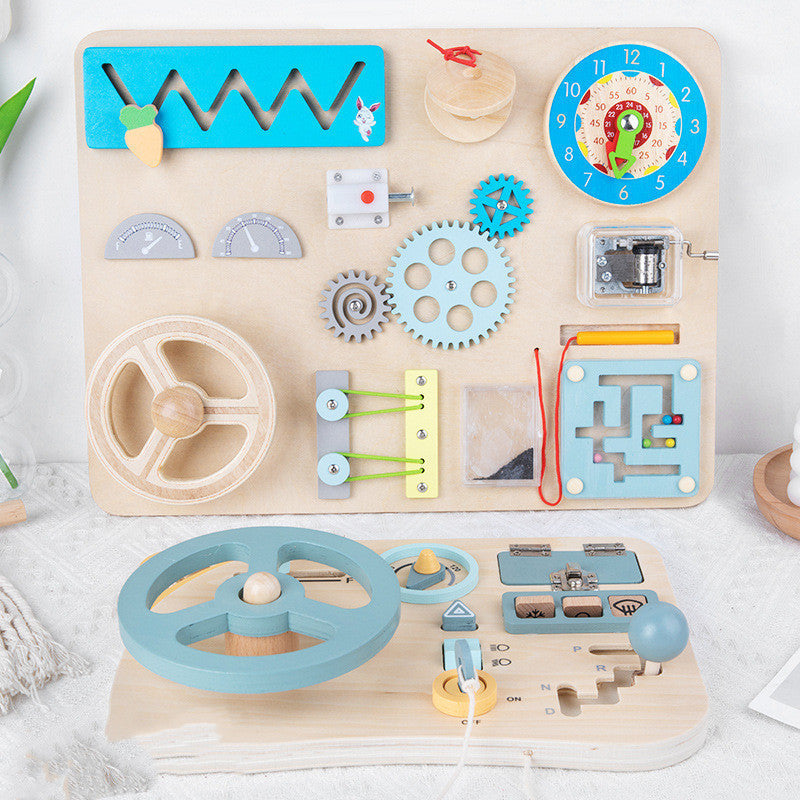 Scientific Educational Toy Log For Baby Learning Activities