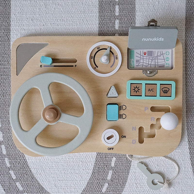 Scientific Educational Toy Log For Baby Learning Activities