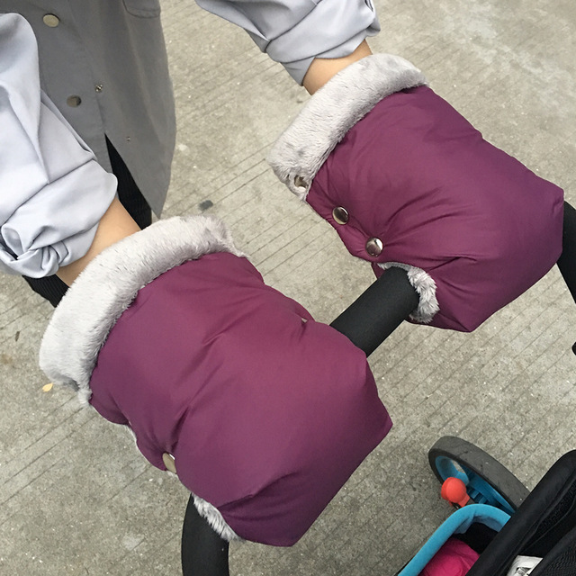 Baby Stroller Winter Warm Hand Muff Gloves