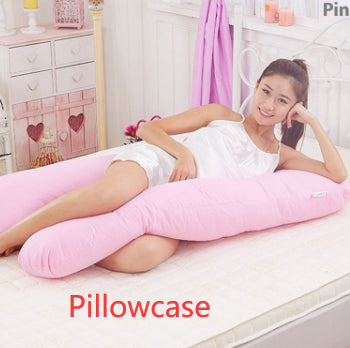 Multifunctional Maternity U Shape Cotton Support Pillow Removable Washable