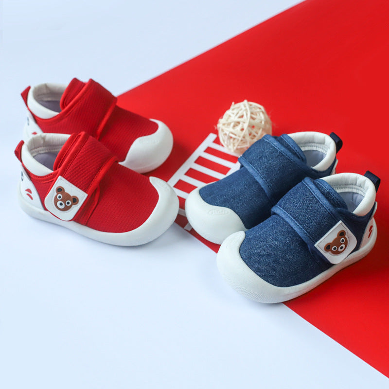 Unisex Toddler Cotton Soft Sole Breathable Shoes