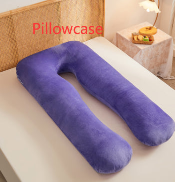 Multifunctional Maternity U Shape Cotton Support Pillow Removable Washable
