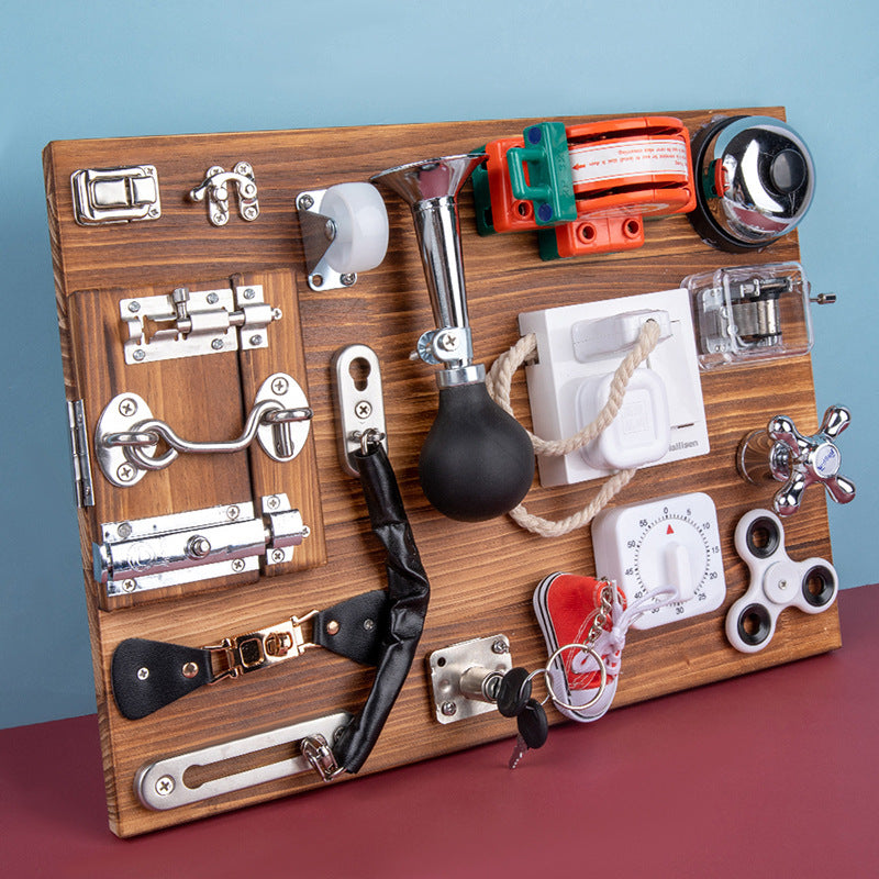 Scientific Educational Toy Log For Baby Learning Activities