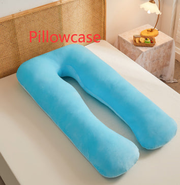 Multifunctional Maternity U Shape Cotton Support Pillow Removable Washable