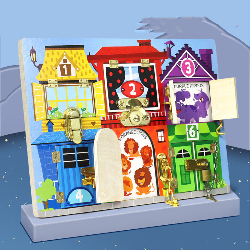 Scientific Educational Toy Log For Baby Learning Activities