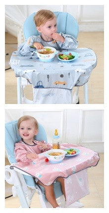 Baby Dining Chair Bib Cover Anti Dirty Feeding Gown